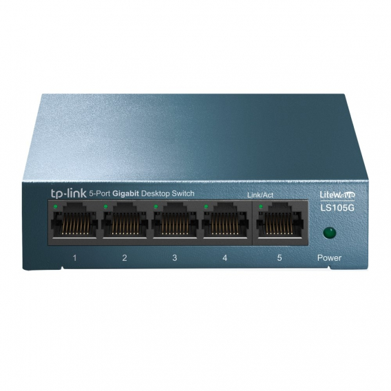 Obrázok pre TP-Link LS105G Nespravované Gigabit Ethernet (10/100/1000) Modrá