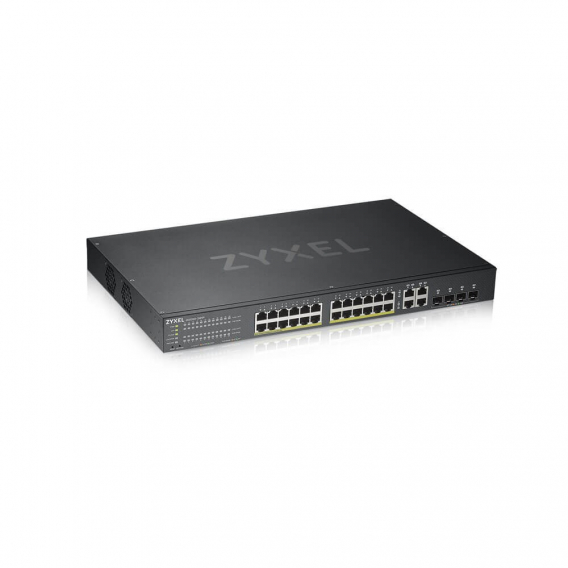 Obrázok pre Zyxel GS1920-24HPV2 Řízený Gigabit Ethernet (10/100/1000) Podpora napájení po Ethernetu (PoE) Černá