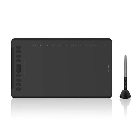 Obrázok pre HUION H1161 grafický tablet 5080 lpi 279,4 x 174,6 mm USB Černá