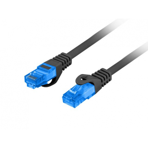 Obrázok pre LANBERG PATCHCORD S/FTP CAT.6A 5M ČERNÝ LSZH