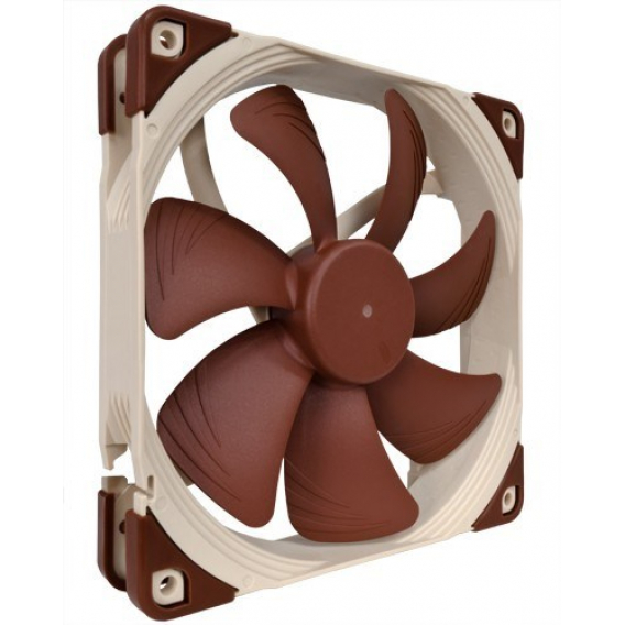 Obrázok pre Noctua NF-A14 PWM Počítačová skříň Ventilátor 14 cm Hnědá