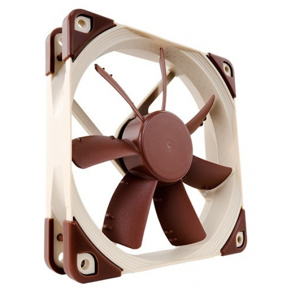 Obrázok pre Noctua NF-S12A PWM počítačové chlazení Počítačová skříň Ventilátor 12 cm Hnědá