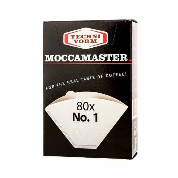 Obrázok pre MOCCAMASTER Papírové kávové filtry Nr 1 jednorázové 80 kusů
