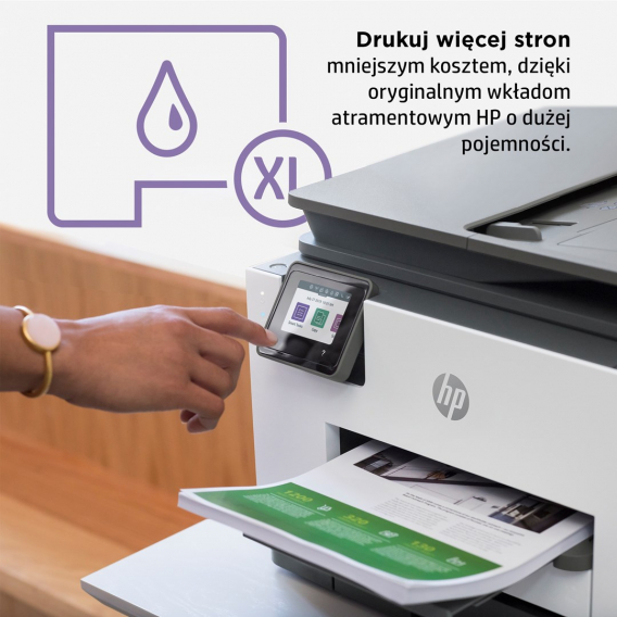 Obrázok pre HP OfficeJet Pro Tiskárna HP 9022e All-in-One, Barva, Tiskárna pro Malá kancelář, Tisk, kopírování, skenování, faxování, HP+; Podpora HP Instant Ink; Automatický podavač dokumentů; Oboustranný tisk