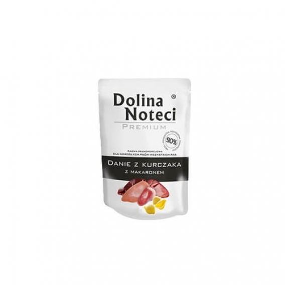 Obrázok pre Dolina Noteci Premium kuřecí pokrm s nudlemi - vlhké krmivo pro psy - 300g