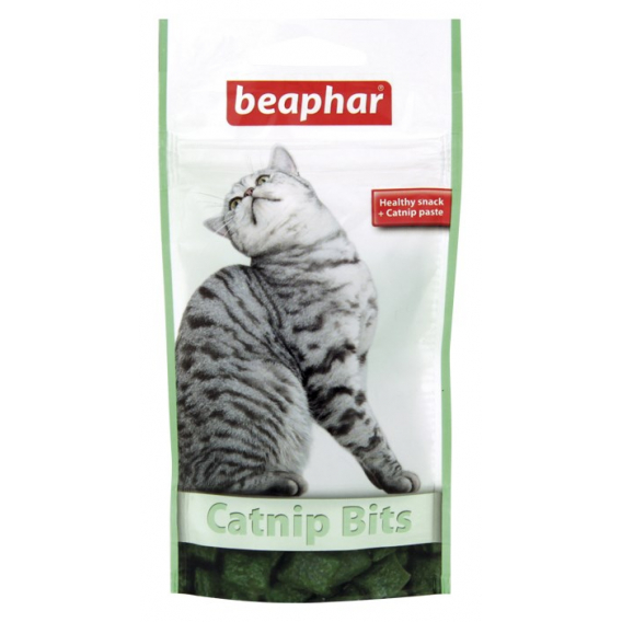 Obrázok pre Beaphar Catnip Bits Kočka Pamlsek Šanta kočičí 35 g