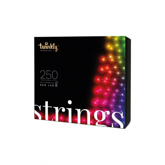 Obrázok pre TWINKLY Strings 250 (TWS250STP-BEU) Inteligentní osvětlení vánočních stromků 250 LED RGB 20 m