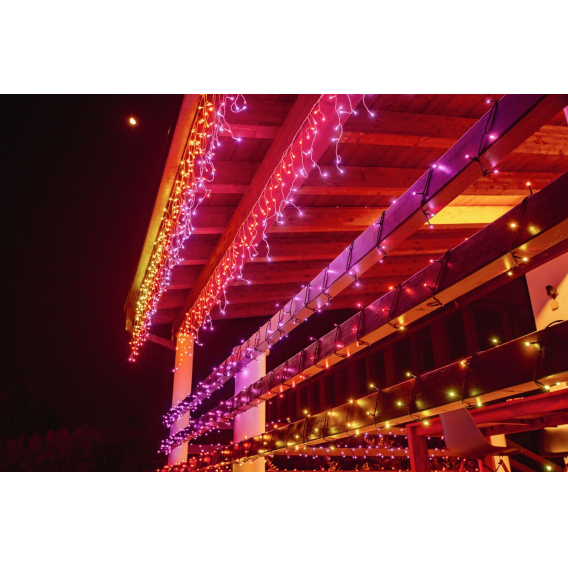 Obrázok pre INTELIGENTNÍ LED RAMPOUCHY BLIKAJÍCÍ 190 RGB 5X0,7M