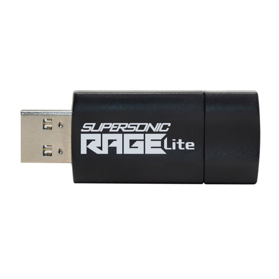 Obrázok pre Patriot Memory Supersonic Rage Lite USB paměť 64 GB USB Typ-A 3.2 Gen 1 (3.1 Gen 1) Černá, Modrá