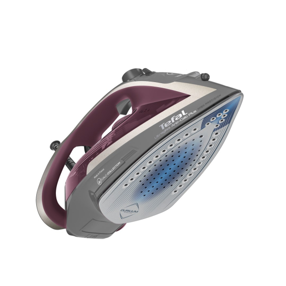 Obrázok pre Tefal Ultragliss Anti-Calc Plus FV6840 Napařovací žehlička 2800 W Purpurová, Stříbrná