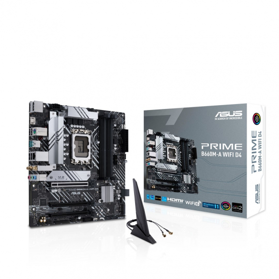 Obrázok pre ASUS PRIME B660M-A WIFI D4 Intel B660 LGA 1700 Micro ATX