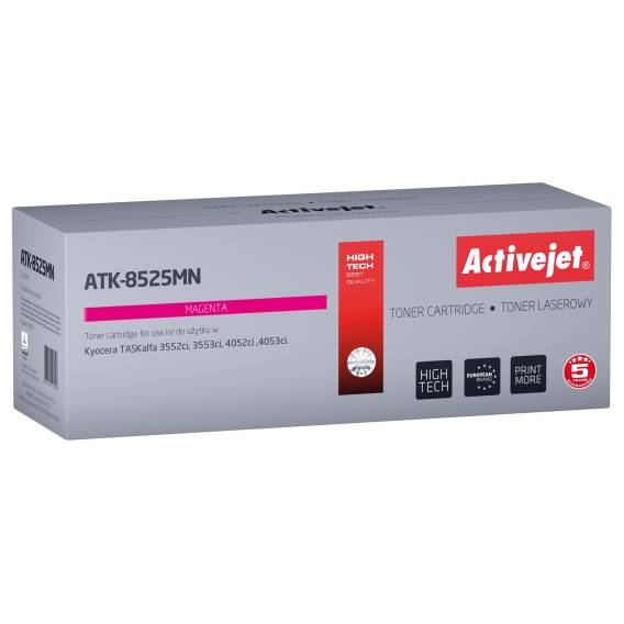 Obrázok pre Activejet ATK-8525MN Tonerová kazeta pro tiskárny Kyocera; Náhrada za Kyocera TK-8525M; Supreme; 20000 stran; magenta