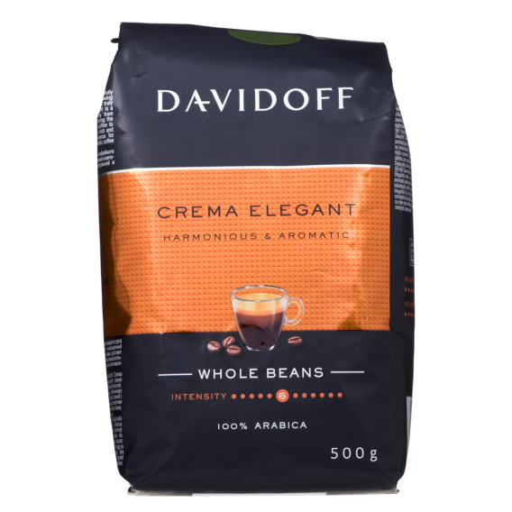 Obrázok pre Davidoff Cafe Creme Elegant Zrnková káva 500 g