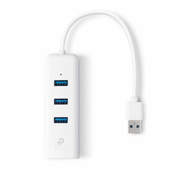 Obrázok pre TP-Link UE330 dokovací stanice/replikátor portů Kabel USB 3.2 Gen 1 (3.1 Gen 1) Type-A Bílá