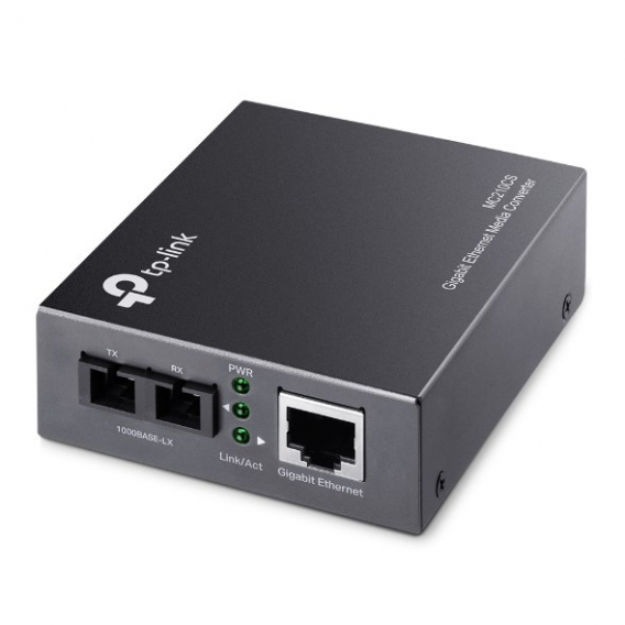 Obrázok pre TP-Link MC210CS konvertor síťové kabeláže 1000 Mbit/s 1310 nm Jednovidové Černá