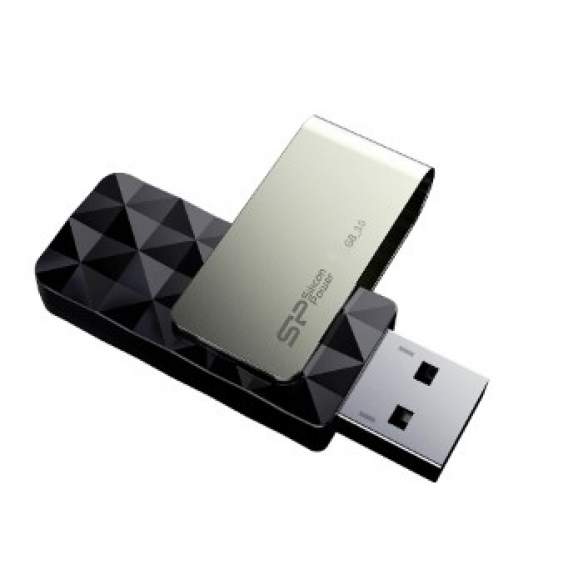 Obrázok pre Silicon Power Blaze B30 USB paměť 256 GB USB Typ-A 3.2 Gen 1 (3.1 Gen 1) Černá, Stříbrná