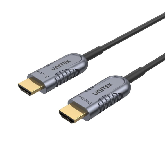 Obrázok pre UNITEK C11026DGY HDMI kabel 3 m HDMI Typ A (standardní) Černá, Šedá