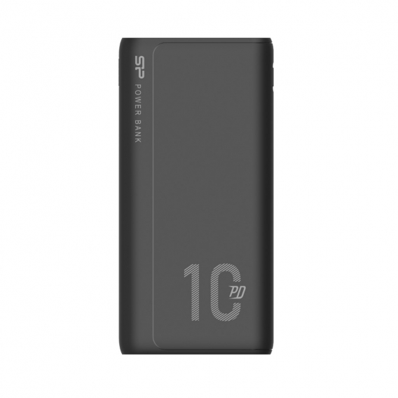 Obrázok pre SILICON POWER QP15 Powerbank Externí baterie 10000 mAh 2x USB QC 3.0 1x USB-C PD  (SP10KMAPBKQP150K) Černá