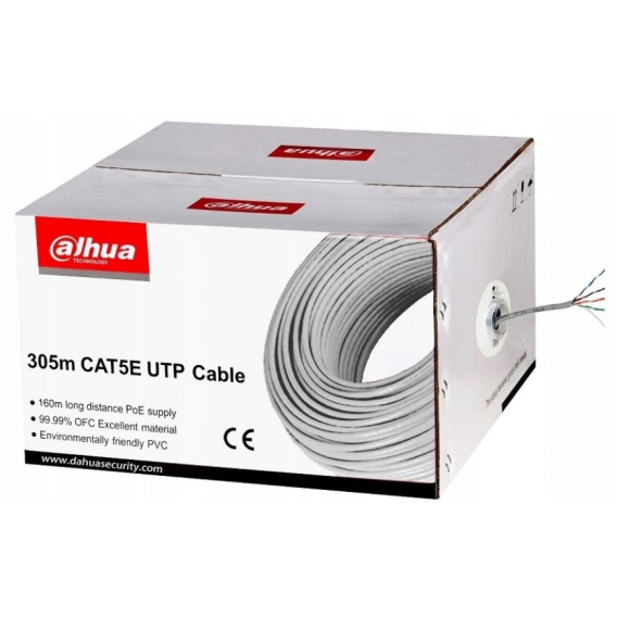 Obrázok pre Dahua Technology PFM920I-5EUN síťový kabel 305 m Cat5e U/UTP (UTP)