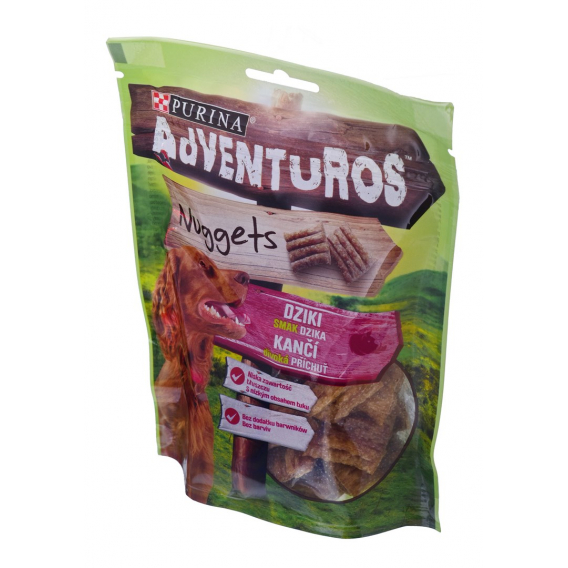 Obrázok pre PURINA Adventuros Nuggets - pamlsek pro psy - 90g