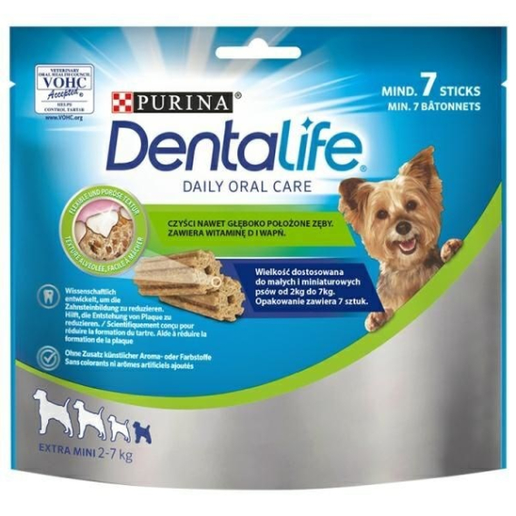 Obrázok pre PURINA Dentalife Extra Mini - Dentální snack pro psy - 69 g