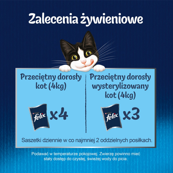 Obrázok pre Felix Fantastické rybí příchutě v želé s tuňákem, lososem, treskou a platýsem - (12x 85g)