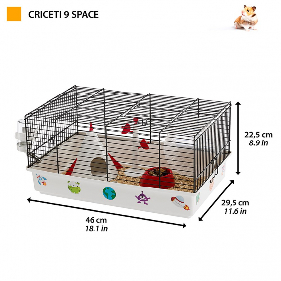 Obrázok pre FERPLAST Criceti 9 Space - Klec