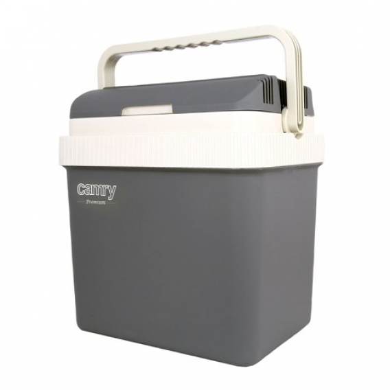Obrázok pre Camry Premium CR 8065 24L chladicí box Elektrický Šedá, Bílá