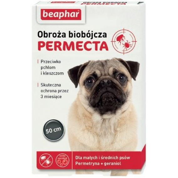 Obrázok pre Biocidní obojek Beaphar pro malé a střední psy - 50 cm