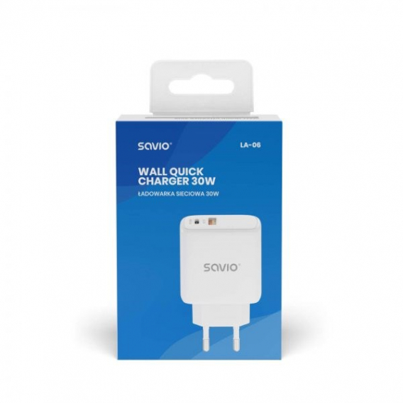 Obrázok pre SAVIO LA-06 USB Type A & Type C Quick Charge Power Delivery 3.0 Vnitřní