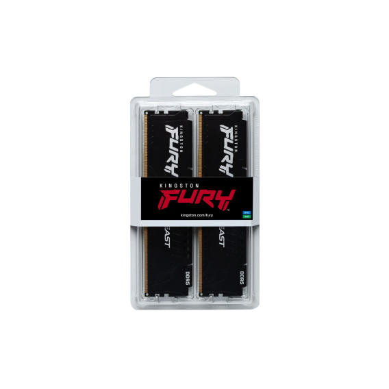 Obrázok pre Kingston Technology FURY Beast paměťový modul 16 GB 2 x 8 GB DDR5 2600 MHz