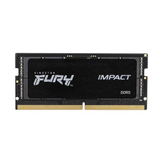 Obrázok pre Kingston Technology FURY Impact Black paměťový modul 32 GB 2 x 32 GB DDR5 2400 MHz