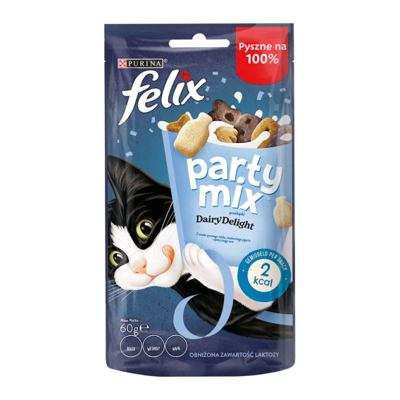 Obrázok pre FELIX Party Mix Dairy Delight - pamlsek pro kočky - 60g