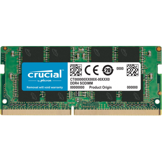 Obrázok pre Crucial CT8G4SFRA32A paměťový modul 8 GB 1 x 8 GB DDR4 3200 MHz