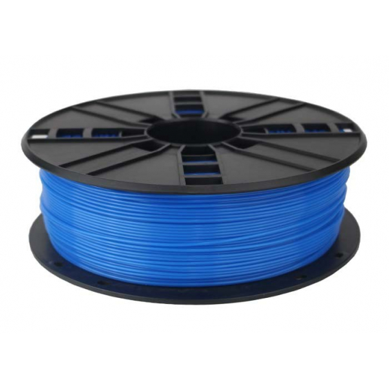 Obrázok pre Gembird 3DP-PLA1.75-01-FB materiál pro 3D tisk Kyselina polymléčná (PLA) Fluoreskující modrá 1 kg