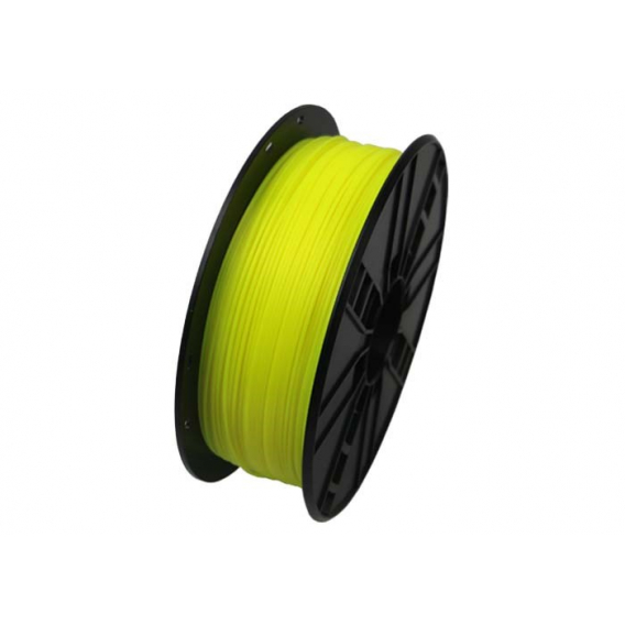 Obrázok pre Gembird 3DP-PLA1.75-01-FY Filament - materiály pro 3D tisk Kyselina polymléčná (PLA) Fluorescenční žlutá 1,0 kg