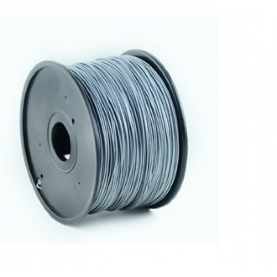 Obrázok pre Gembird 3DP-PLA1.75-01-S materiál pro 3D tisk Kyselina polymléčná (PLA) Stříbrná 1 kg