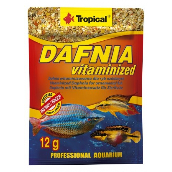 Obrázok pre TROPICAL Dafnia Vitaminized - krmivo pro ryby - 12g