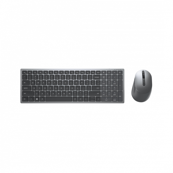 Obrázok pre DELL KM7120W klávesnice RF bezdrátové + Bluetooth QWERTY US Mezinárodní Šedá, Titanová