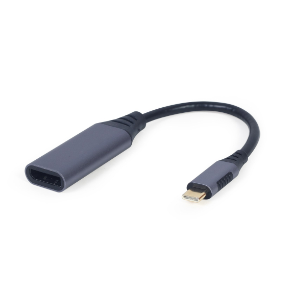 Obrázok pre Cablexpert A-USB3C-DPF-01 adaptér k video kabelům 0,15 m USB typu C DisplayPort Šedá