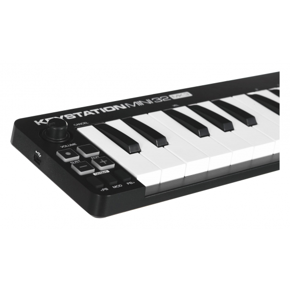 Obrázok pre M-AUDIO Keystation Mini 32 MK3 MIDI klávesový nástroj 32 klíče/klíčů USB Černá, Bílá