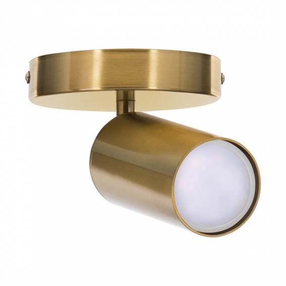 Obrázok pre Activejet Stropní nástěnné svítidlo SPECTRA single gold GU10 do obývacího pokoje