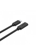 Obrázok pre UNITEK C14086BK-1.5M USB kabel USB 3.2 Gen 2 (3.1 Gen 2) USB C Černá