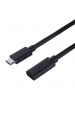 Obrázok pre UNITEK C14086BK-1.5M USB kabel USB 3.2 Gen 2 (3.1 Gen 2) USB C Černá