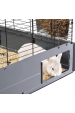 Obrázok pre FERPLAST Multipla - klatka modułowa dla królika lub świnki morskiej - 107,5 x 72 x 50 cm