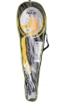 Obrázok pre Badmintonová sada NILS NRZ262 ALUMINIUM 2 rakety, 3 péřové šipky, síť 600x60cm, pouzdro