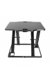 Obrázok pre Ultratenký stolní konvertor Ergo Office sit/stand, černý, s plynovou pružinou, max. 10 kg, ER-419