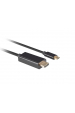 Obrázok pre LANBERG KABEL USB-C(M)->HDMI(M) 3M 4K 60HZ ČERNÝ