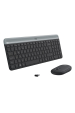 Obrázok pre Logitech 920-009204 klávesnice Obsahuje myš Univerzální RF bezdrátový QWERTY US Mezinárodní Grafit