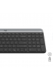 Obrázok pre Logitech MK470 klávesnice Obsahuje myš RF bezdrátový QWERTY US Mezinárodní Grafit
